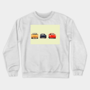 Colorful cars Crewneck Sweatshirt